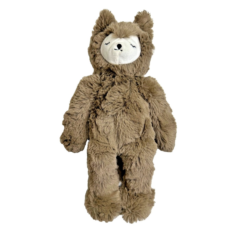 Slumberkins Fox Kin Maple Brown Plush Soft Toy 14 in Stuffed Animal